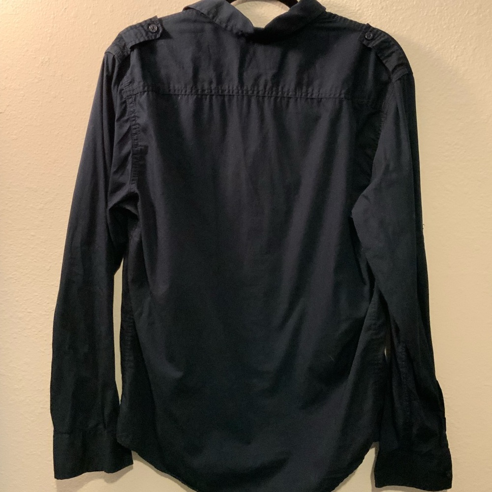 American Rag Dark Button-Up Shirt - Picture 2 of 4